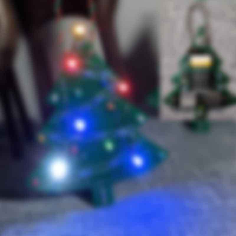 Playable Guitar Pedal Christmas Tree Ornament