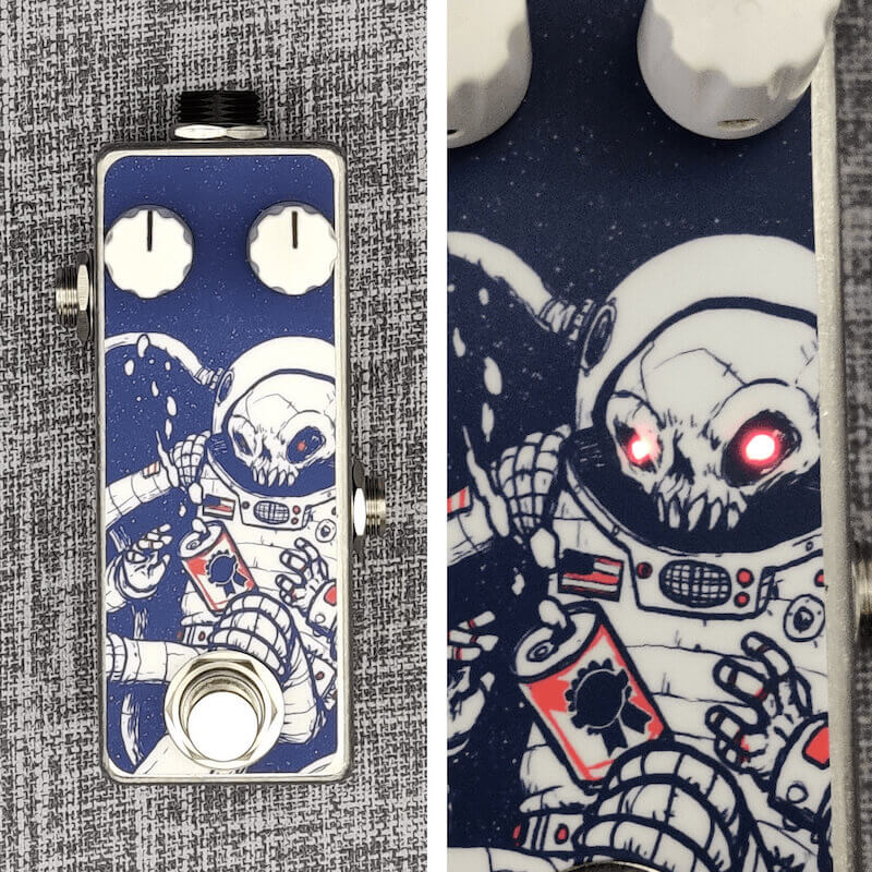 Drunk Dead Spaceman from Tiny Fuzz: Illustrator Series, semi-custom